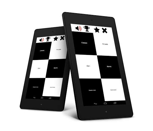 Tap Black and White Piano screenshot 9