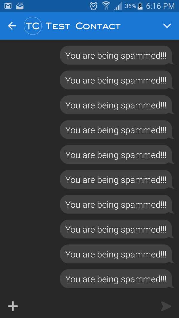 SMS Spammer screenshot 2