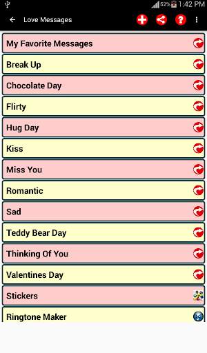 Love Messages for Whatsapp screenshot 6