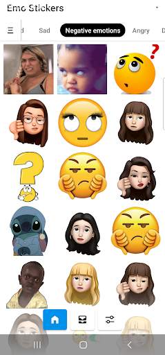 WASticker Stickers emojis screenshot 3