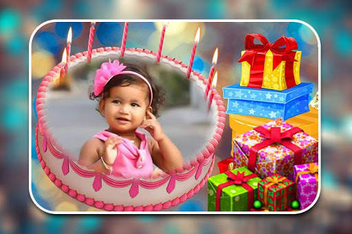 Birthday Cake Photo Frame screenshot 3