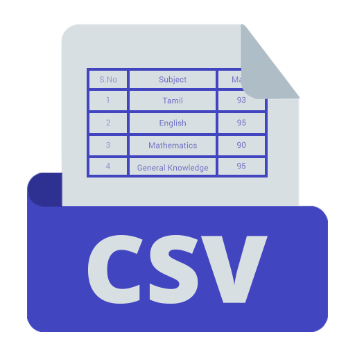 ikon CSV file Create Edit &amp; Viewer