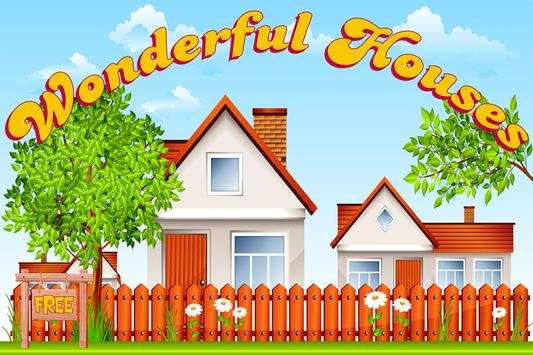 Wonderful Houses Game screenshot 1