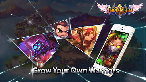 Defender Legend: Hero Champions TD screenshot 1