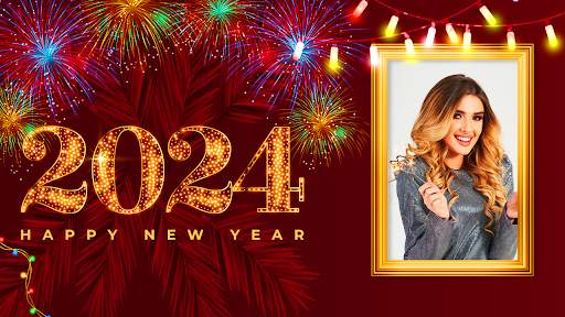 Happy New Year Photo Frame2024 screenshot 7