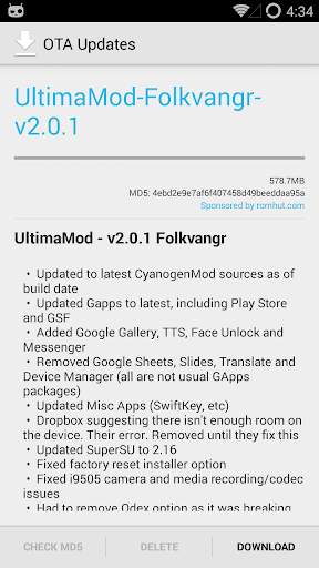 OTA Updates [ROOT][CUSTOM ROM] screenshot 6