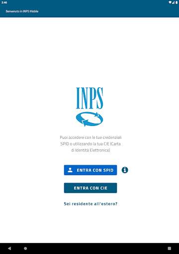 INPS Mobile per Tablet screenshot 3
