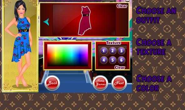 Free Fashion Designer game screenshot 3