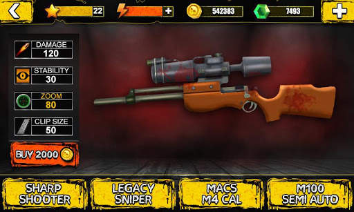 Halloween Sniper : Scary Zombies screenshot 8