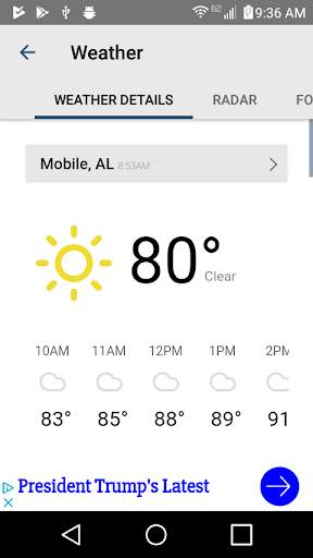 WKRG News 5 - Mobile Pensacola screenshot 4