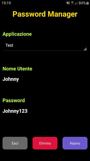 My Password Manager स्क्रीनशॉट 4