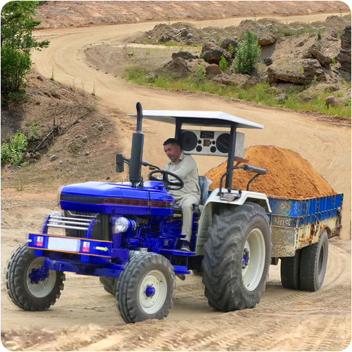 Cargo Tractor Trolley: Tractor icon