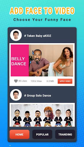 Add Face to Video -New Video Status screenshot 3
