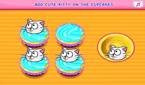 Kitty Cupcakes Cooking Games screenshot 3