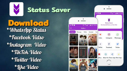 Status Saver - For WhatsApp, Facebook, Instagram screenshot 1