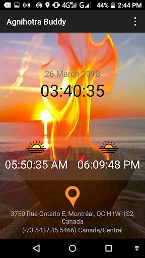 Agnihotra Buddy screenshot 1
