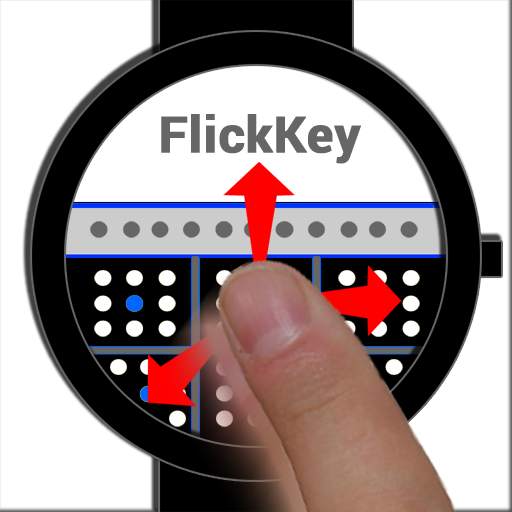FlickKey (Non-Wear) Smartwatch Keyboard 2.30