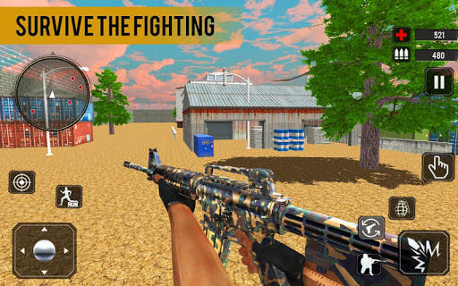 Counter Terrorist Stealth Mission Battleground War screenshot 8