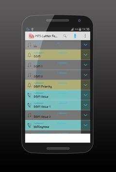 Mp3 Cutter For Android screenshot 1