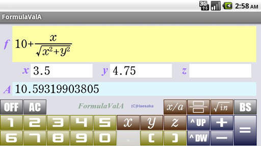 FormulaValA screenshot 4