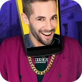 90s suit camera icon