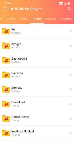 ADO Music Player - MP3 Player, Audio Player screenshot 5