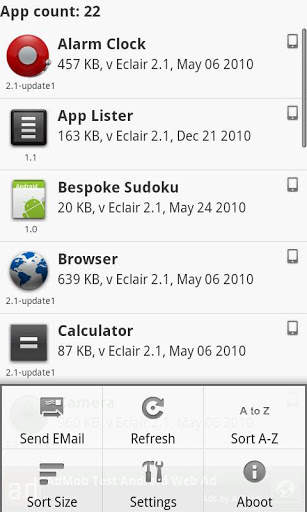 App Lister screenshot 3