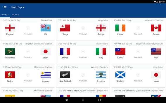 Rugby 2015 Live screenshot 9