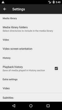 Media Player for Android screenshot 3