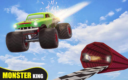 Impossible Mega Ramp Monster Truck Challenge Race screenshot 4