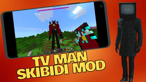 TVman Mod Minecraft Skibidi screenshot 3