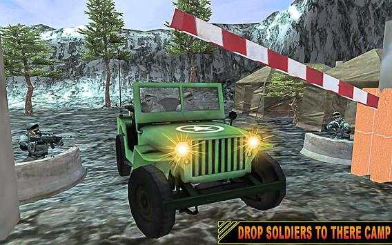 Army Jeep Driving Simulator Games Free screenshot 2