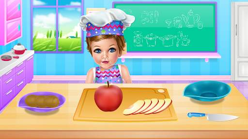 Baby Girl Cooking School screenshot 1