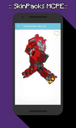 SkinPacks Transforrmers for Minecraft screenshot 8