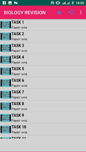 Biology Paper 1,Paper 2 ,Paper 3 Revision  answers screenshot 7