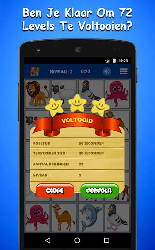 Dieren Memory Spel Voor Kinderen screenshot 4