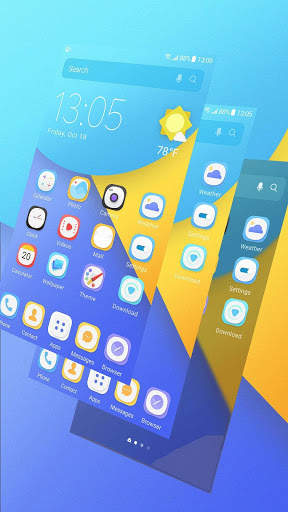 S8 launcher theme &wallpaper screenshot 3