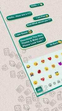 Keyboard Theme For Whatsapp screenshot 3