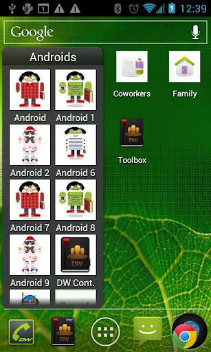 DW Contacts widget скриншот 2