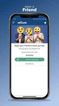 criCzar Free  | Fantasy Cricket Game, Win Prizes screenshot 5