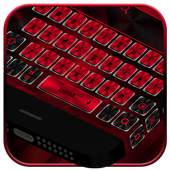 Red and Black Keyboard Theme 10001003