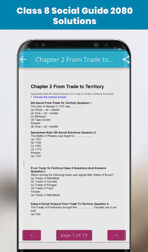 Class 8 Social Solution 2080 screenshot 3