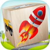 Cars Blocks game for kids logo