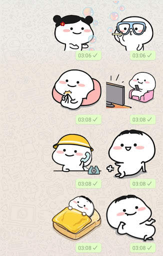 Stiker Quby untuk WhatsApp 2021 screenshot 1