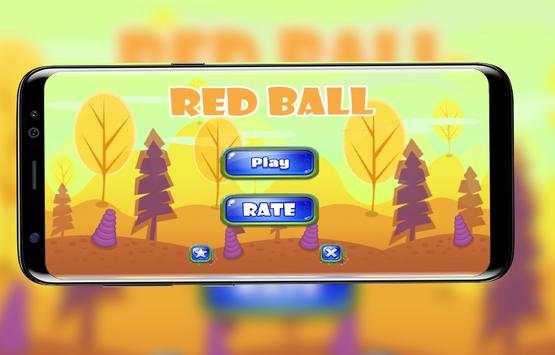 red bounce ball screenshot 1