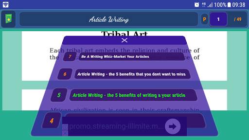 Article Writing скриншот 4