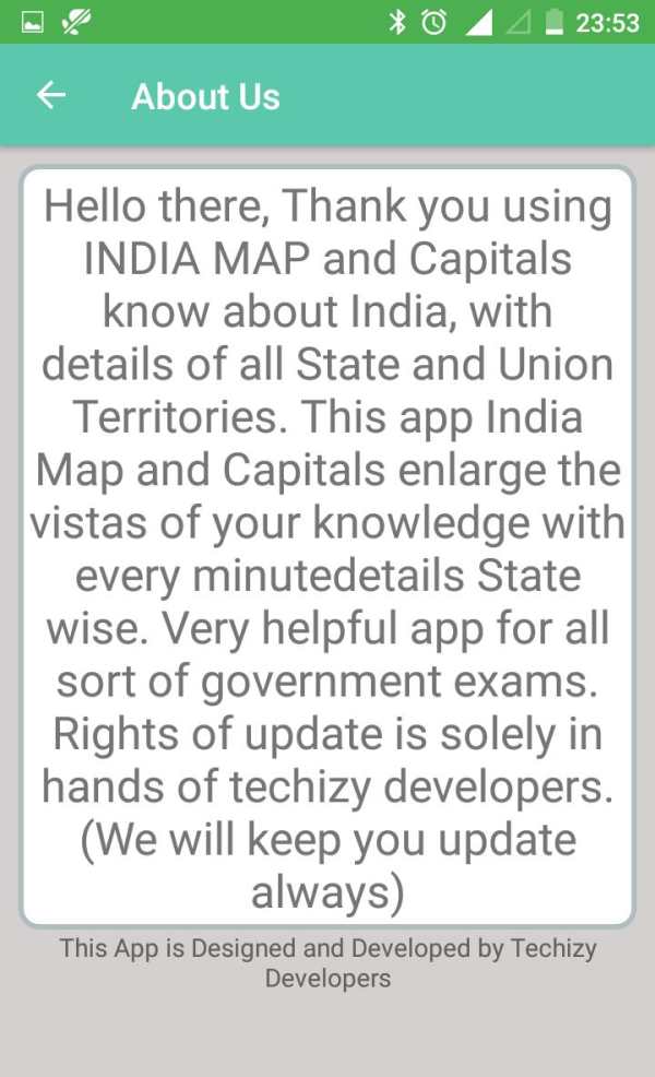 India Map with Capitals screenshot 8