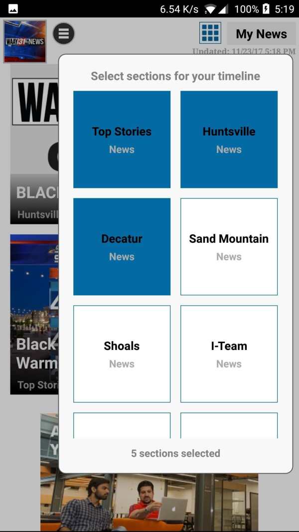 WAAY TV ABC 31 News screenshot 2