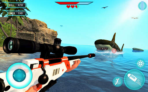 Angry Shark Sniper 3D screenshot 5