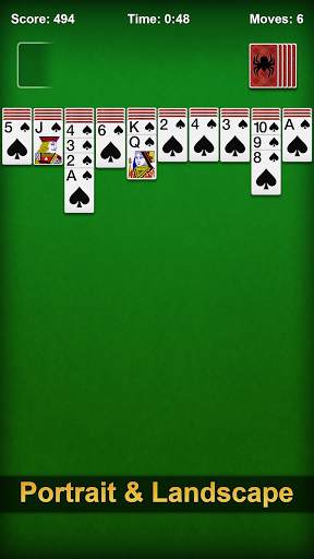 Spider Solitaire screenshot 2
